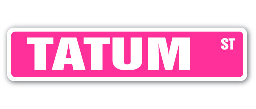 Tatum Street Vinyl Decal Sticker