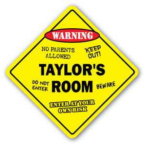 Taylor's Room Vinyl Decal Sticker