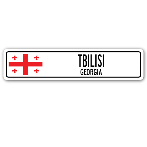 TBILISI, GEORGIA Street Sign