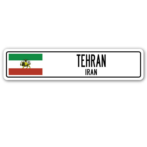 Tehran, Iran Street Vinyl Decal Sticker