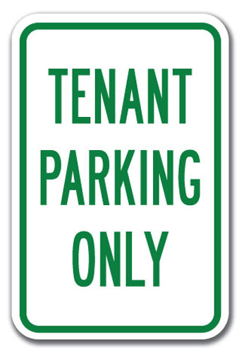 Tenant Parking Only