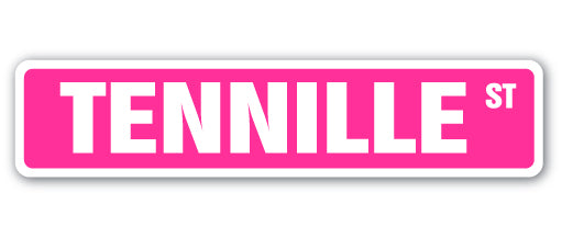 TENNILLE Street Sign