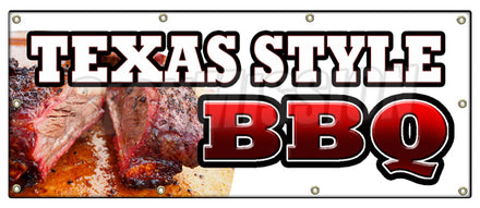 Texas Style BBQ Banner