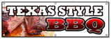 Texas Style BBQ Banner