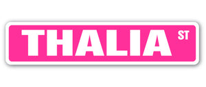 THALIA Street Sign