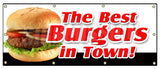 The Best Burgers In Town Banner