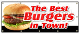 The Best Burgers In Town Banner