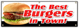 The Best Burgers In Town Banner