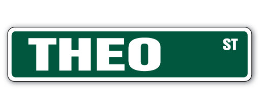 THEO Street Sign