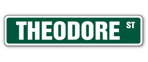 Theodore Street Vinyl Decal Sticker