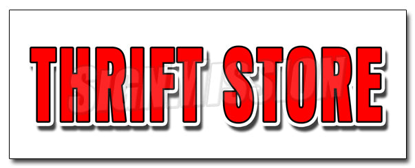 Thrift Store Decal