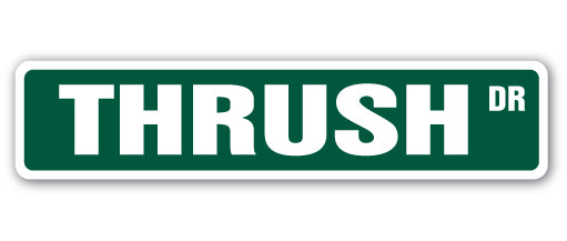 Thrush Street Vinyl Decal Sticker