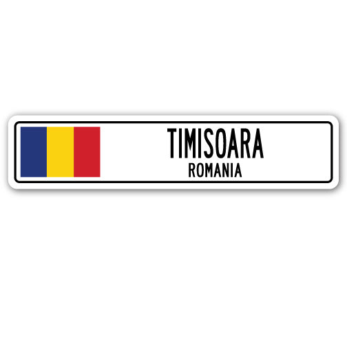 TIMISOARA, ROMANIA Street Sign