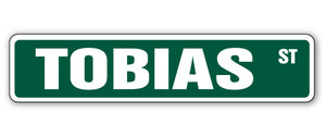 TOBIAS Street Sign