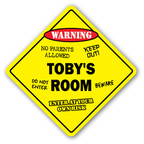 Toby's Room Vinyl Decal Sticker