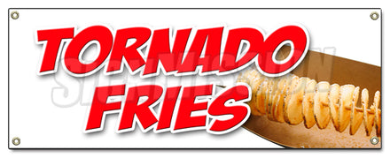 Tornado Fries Banner