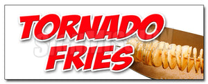 Tornado Fries Decal