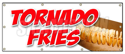 Tornado Fries Banner