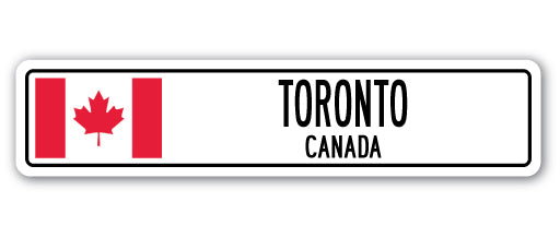 TORONTO, CANADA Street Sign