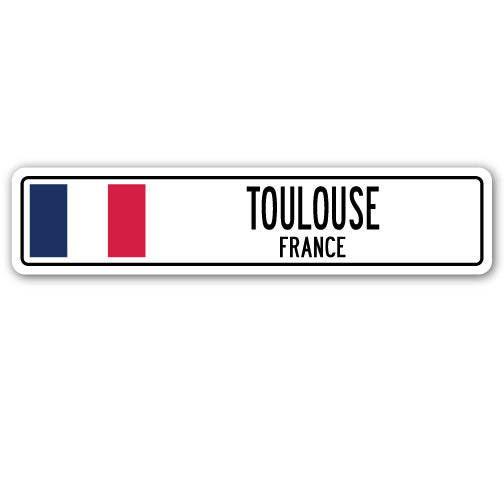 Toulouse, France Street Vinyl Decal Sticker