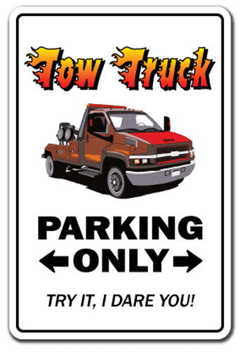 Tow Truck Vinyl Decal Sticker