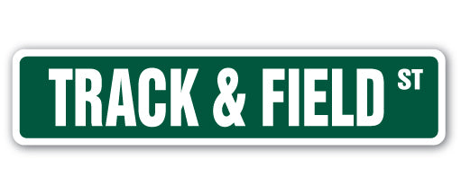 Track & Field Street Vinyl Decal Sticker