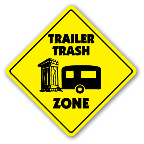 Trailer Trash Street Vinyl Decal Sticker