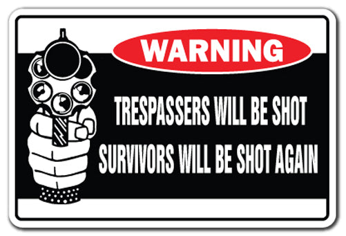 Trespassers Will Be Shot Survivor