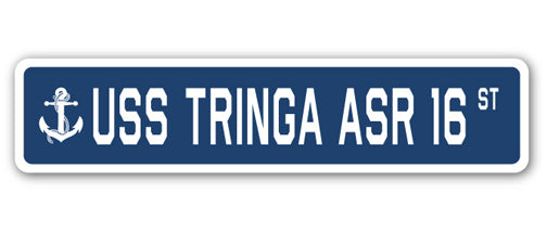 USS Tringa Asr 16 Street Vinyl Decal Sticker