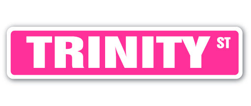 Trinity Street Vinyl Decal Sticker