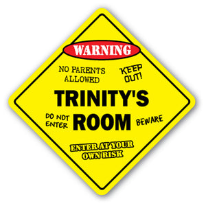 Trinity's Room Vinyl Decal Sticker