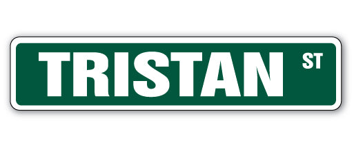 Tristan Street Vinyl Decal Sticker