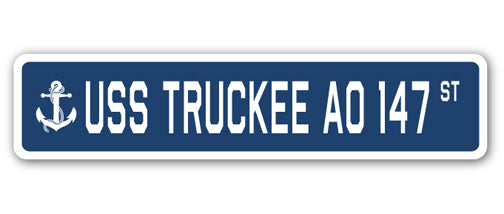 USS Truckee Ao 147 Street Vinyl Decal Sticker