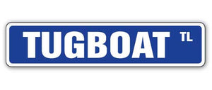 Tugboat Street Vinyl Decal Sticker