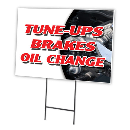 TUNE UPS BRAKES OIL CHANGE