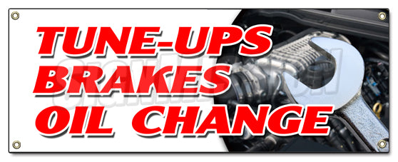 Tune Ups Brakes Oil Chan Banner