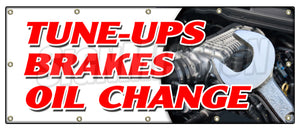 Tune Ups Brakes Oil Chan Banner