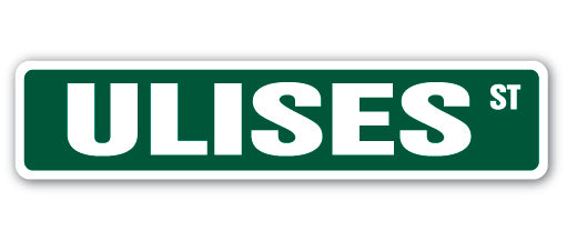 ULISES Street Sign