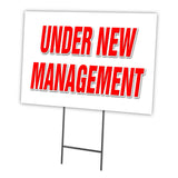 UNDER NEW MANAGEMENT