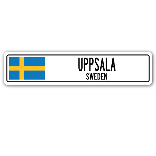 UPPSALA, SWEDEN Street Sign