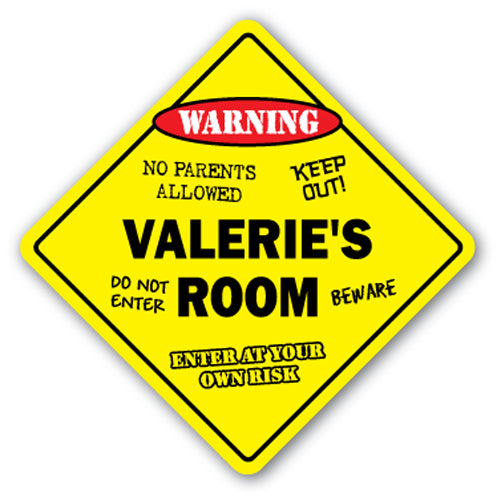 Valerie's Room Vinyl Decal Sticker