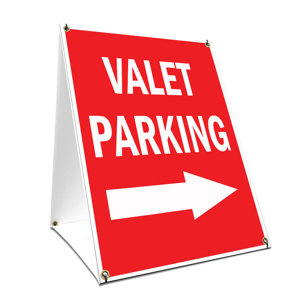 Valet Parking With Arrow