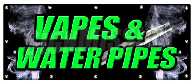 Vapes & Water Pipes Banner