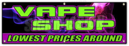 Vape Shop Lowest Prices Banner