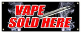 Vape Sold Here Banner