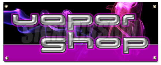 Vapor Shop Banner