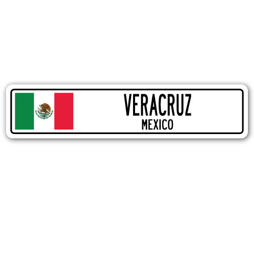 Veracruz, Mexico Street Vinyl Decal Sticker