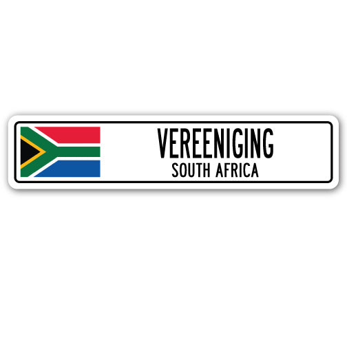VEREENIGING, SOUTH AFRICA Street Sign