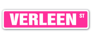 VERLEEN Street Sign