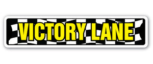 Victory Lane Street Vinyl Decal Sticker